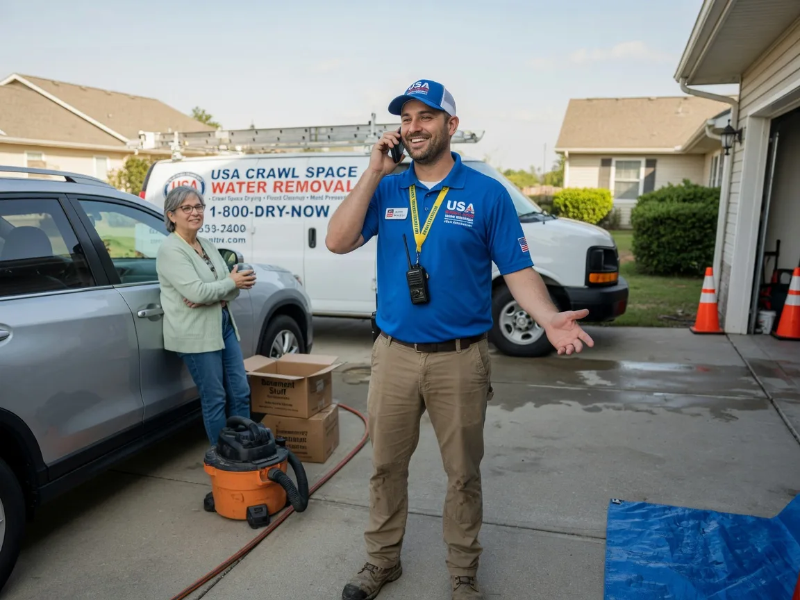 Crawl Space Water Removal Langeloth, PA FAQs
